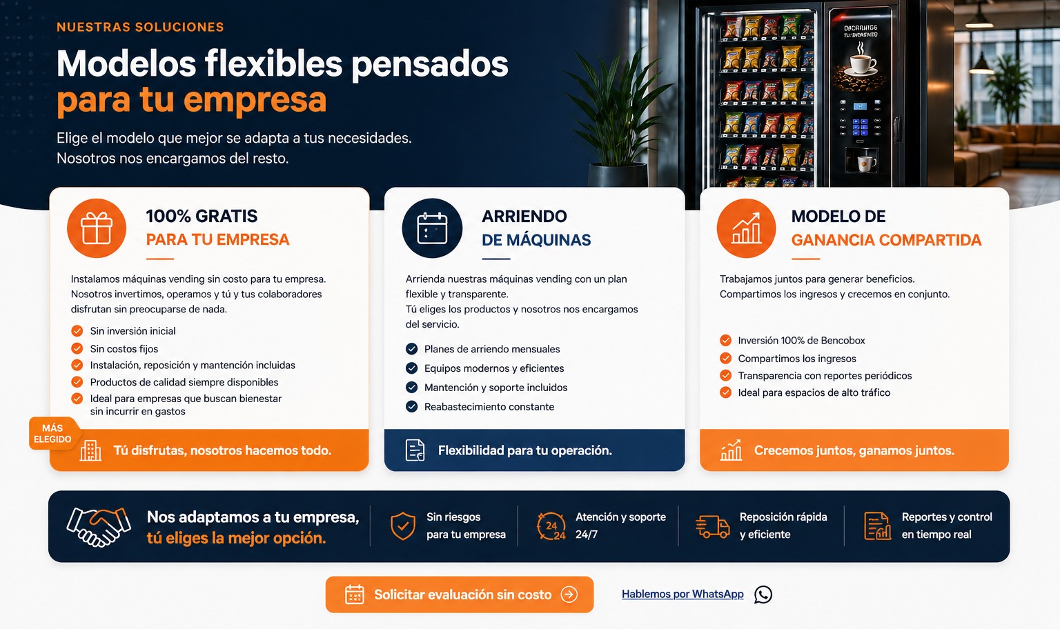 Modelos flexibles BENCOBOX
